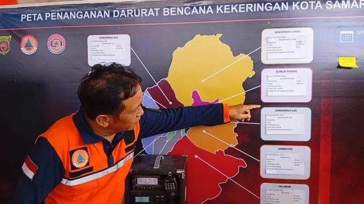 Samarinda Tetapkan Tanggap Darurat Kekeringan hingga 7 September 2026