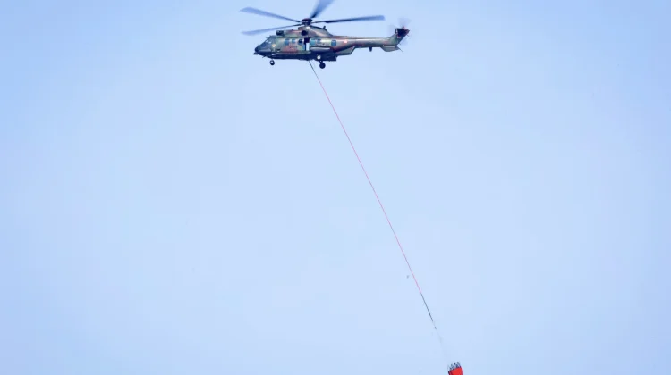 Water Bombing Percepat Penanganan Karhutla Titik Panas IKN Berkurang