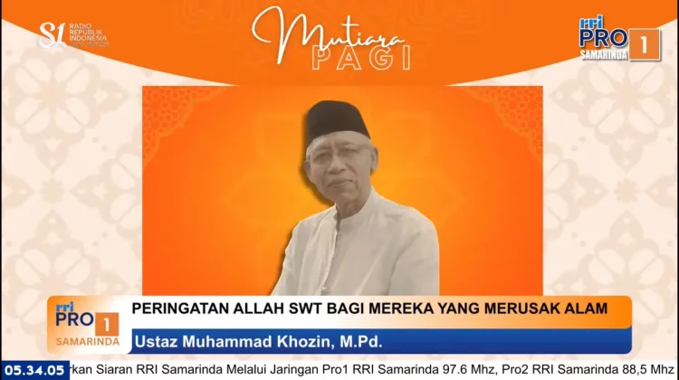 Ustaz Khozin Ajak Umat Muslim Menjaga Lingkungan