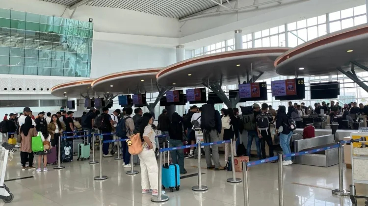 Erupsi Gunung Krakatau, 26 Penerbangan di Bandara SAMS Sepinggan Dibatalkan