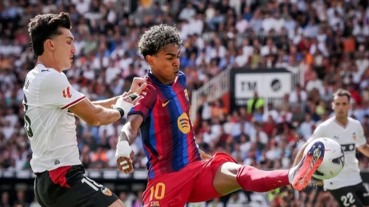 Barcelona Hancurkan Valencia 5-0, Yamal dan Fermin Jadi Bintang