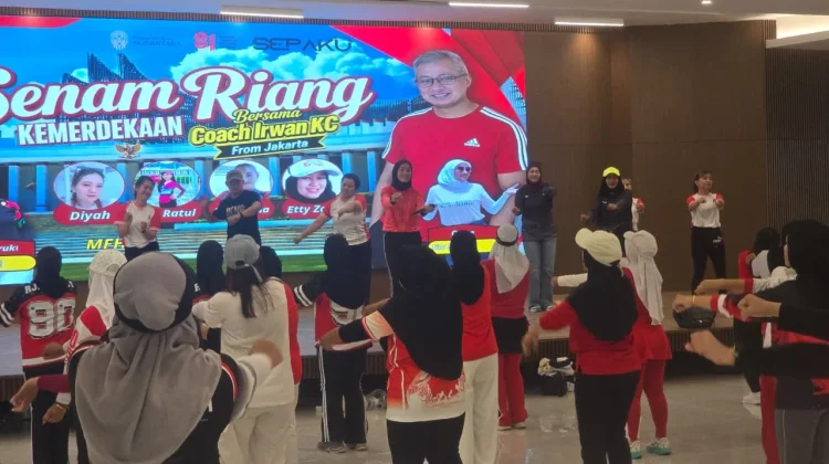 Senam di IKN Jadi Cara Sederhana Warga Jaga Kebugaran