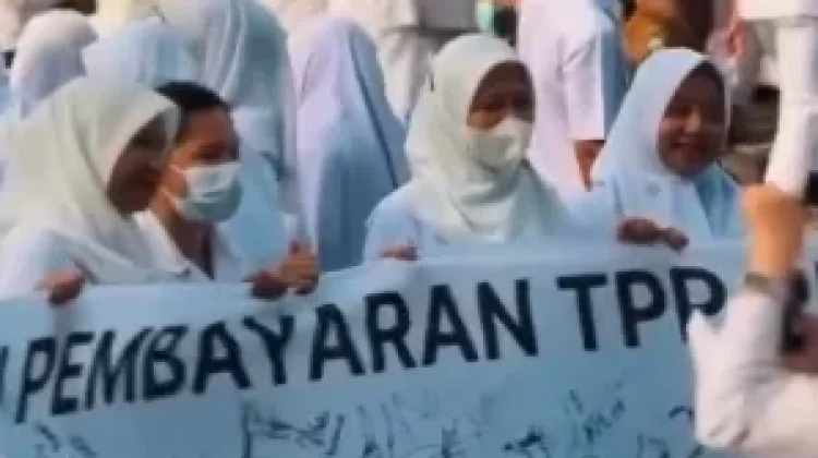 Pegawai RSUD AWS Samarinda, Kaltim Tuntut Pencairan TPP
