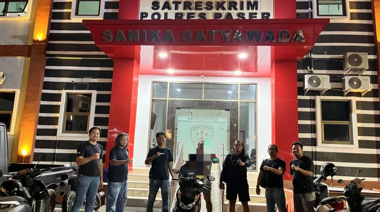 Nekat Curi Motor di Grogot, Pelaku Curanmor Berhasil Dibekuk Petugas Polres Paser