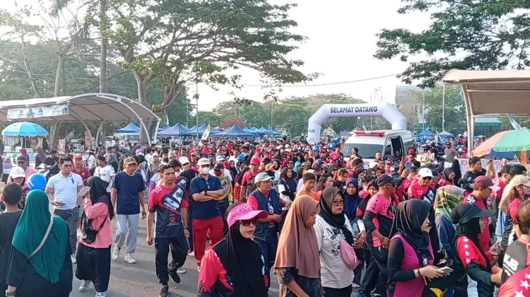 HUT KJS ke-6, Jalan Sehat Jadi Ajakan Hidup Sehat bagi Warga Kaltim