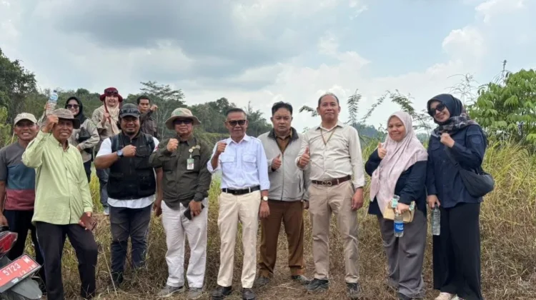 Antisipasi Kekeringan, BRMP Kaltim Tinjau Sumber Air untuk Irigasi Pertanian