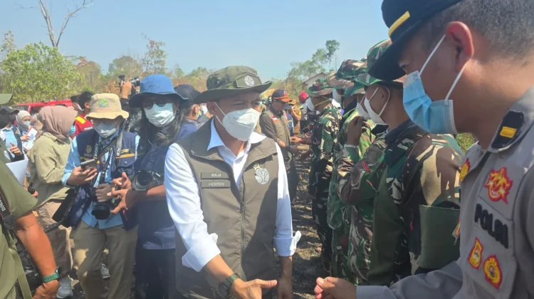 Menhut Bekukan Izin Tiga Perusahaan terkait Karhutla Kaltim