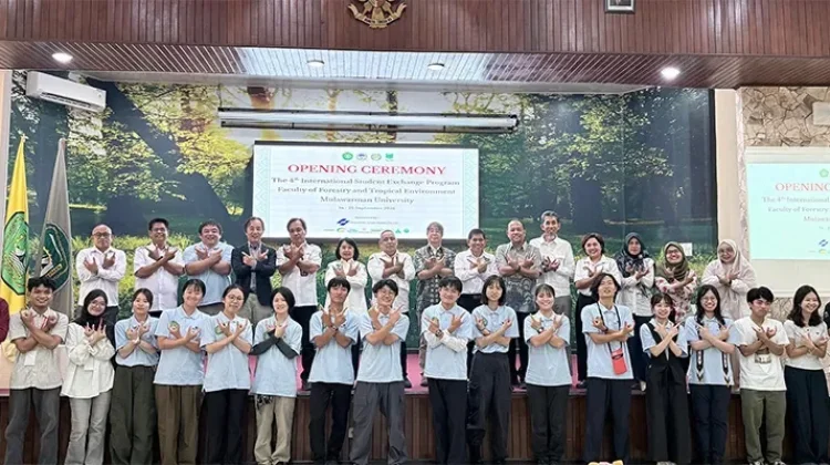 11 Mahasiswa Jepang Ikuti Program Pertukaran di Unmul