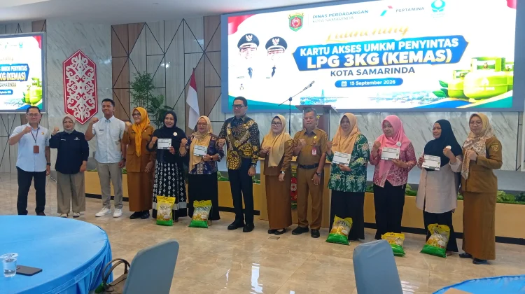KEMAS Diluncurkan, 137 Perempuan Kepala Keluarga Samarinda Dapat Akses LPG 3 Kg