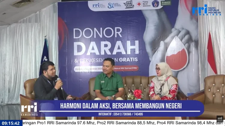 PMI Samarinda dan Tanoto Foundation Dorong Integrasi Data Donor Darah Nasional
