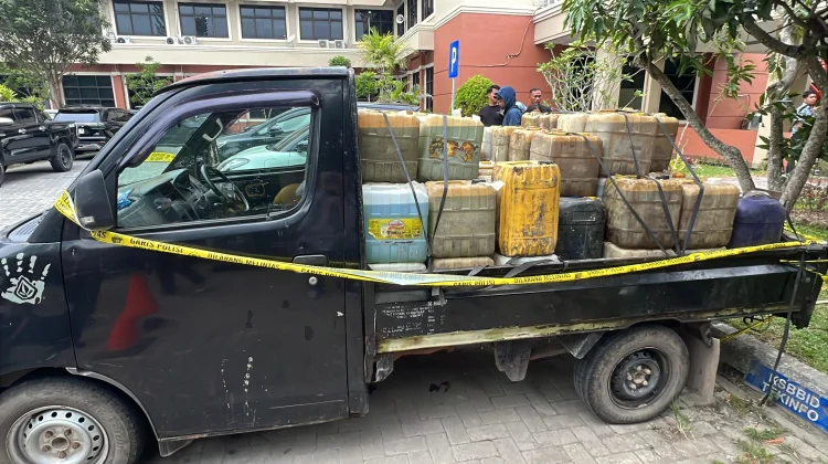 Polda Kaltim Bongkar 3.000 Liter BBM Subsidi Ilegal di Kukar dan Kutim