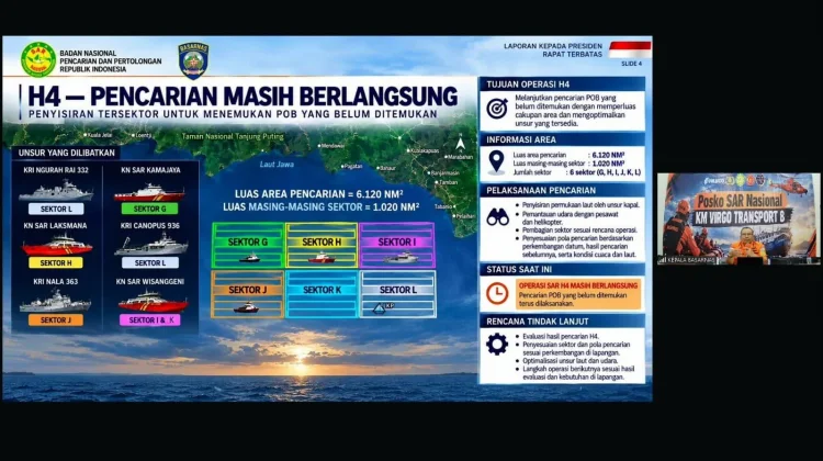 Presiden Prabowo Perintahkan Investigasi Kecelakaan KMP Virgo Transport 8