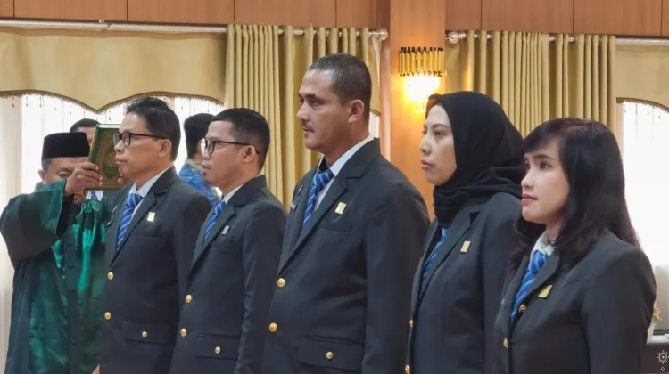 Kakanwil Kemenkum Kaltim Lantik Pejabat Hukum