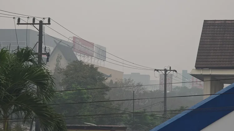 Dinkes Samarinda Keluarkan Rekomendasi Belajar Daring imbas Kabut Asap Karhutla