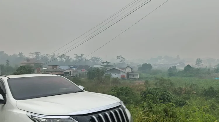 Halo RRI Kabut Asap Masih Terasa, Warga Paser Minta Perhatian Pemerintah