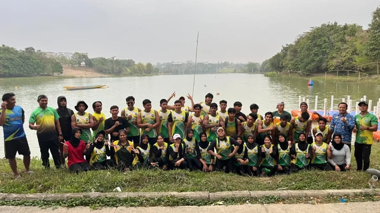 Jalani Program Try Out, Atlet Dayung Paser Asah Kemampuan di Banjarmasin
