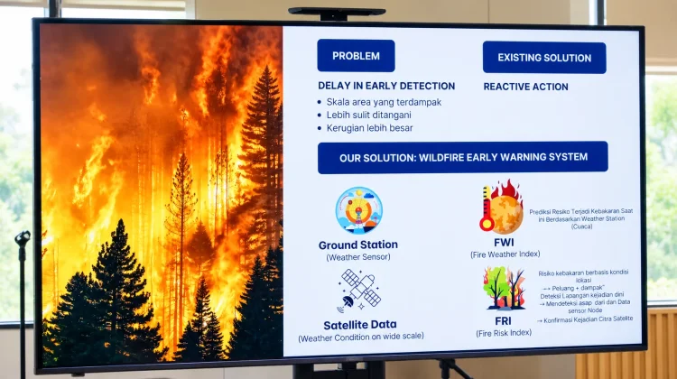 Deteksi Dini Karhutla di Delineasi IKN Diperkuat dengan 22 Sensor