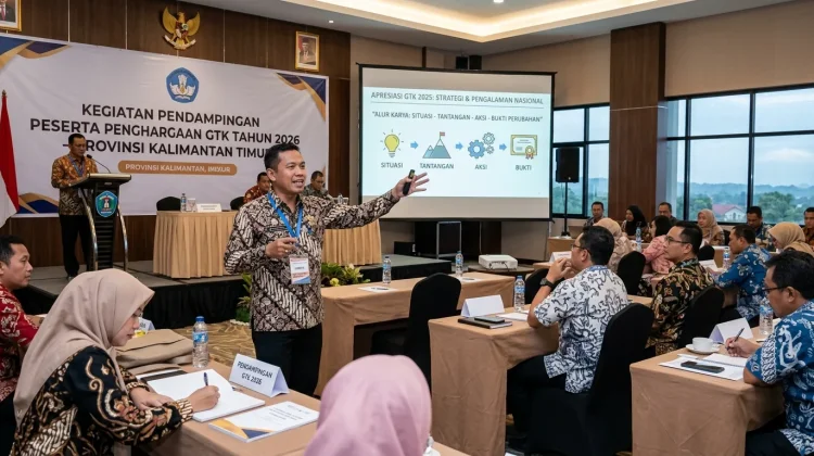 GTK Kaltim Diminta Konsisten Dokumentasikan Inovasi Pembelajaran