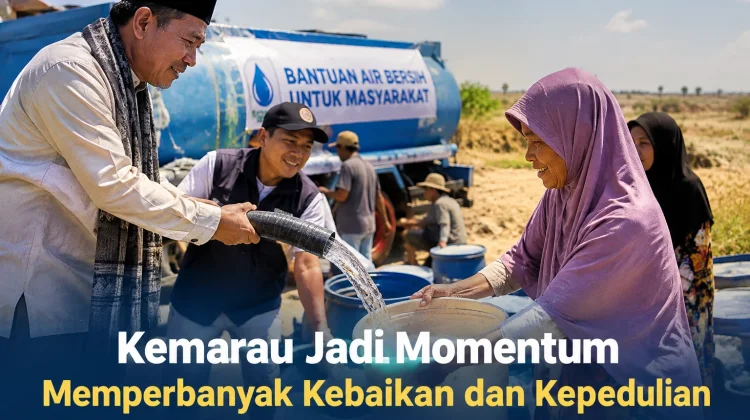 Kemarau Jadi Momentum Memperbanyak Kebaikan dan Kepedulian