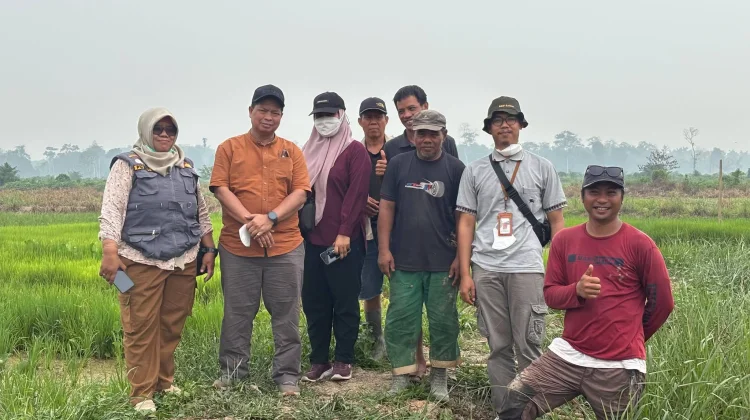 Kementan Perkuat Pengairan Sawah di Kutai Timur Hadapi Ancaman Kekeringan