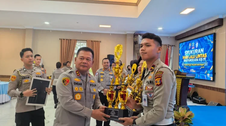 Satlantas PPU Raih Dua Juara Satu Lomba Tingkat Polda Kaltim