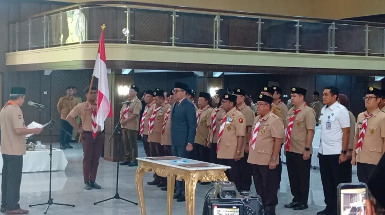 Pengurus Baru Gerakan Pramuka Samarinda Diminta Beri Ruang bagi Generasi Muda