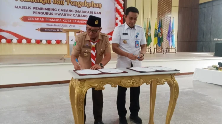 Pramuka Samarinda dan BNN Siapkan Pembentukan Saka Anti Narkotika