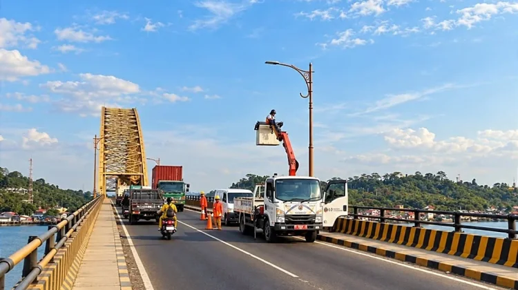 PUPR Kaltim Gerak Cepat, Lampu Mahulu Kembali Terang