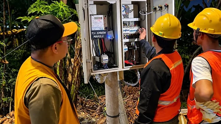PUPR Kaltim Gerak Cepat, Lampu Mahulu Kembali Terang