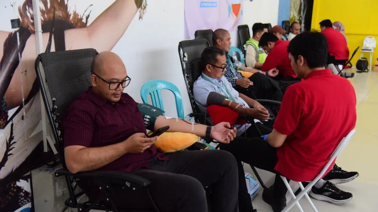 Aksi Kemanusiaan HUT InJourney, Bandara Sepinggan Raih 111 Kantong Darah