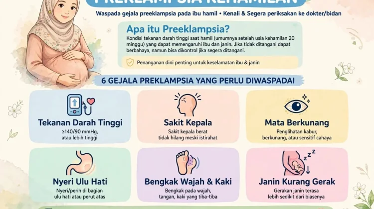 Mengenal Preeklamsia : Keracunan Kehamian yang Tidak Boleh Dianggap Sepele