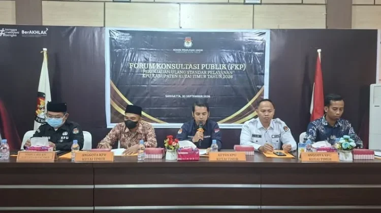KPU Kutim Libatkan RT, Perubahan Data Pemilih dari Lingkungan Jadi Perhatian