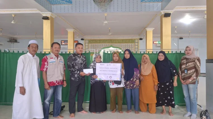 ZIS PLN Disalurkan, Lansia dan Anak Panti Terbantu