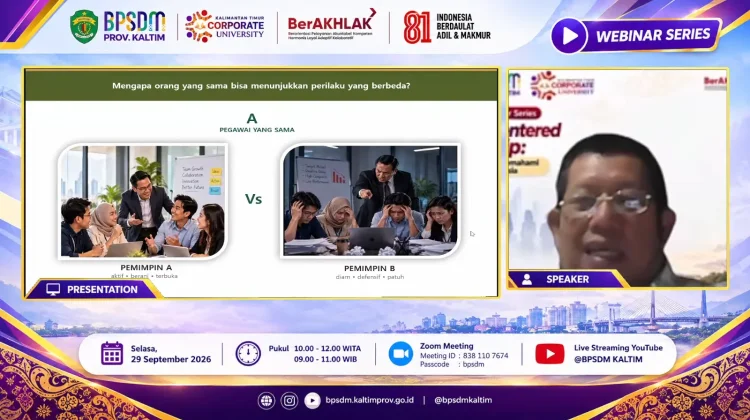 BPSDM Kaltim Kenalkan Pendekatan Psikologi untuk Memimpin Tim