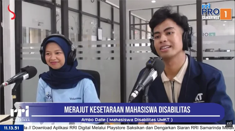 UMKT Dukung Kesetaraan Mahasiswa Disabilitas