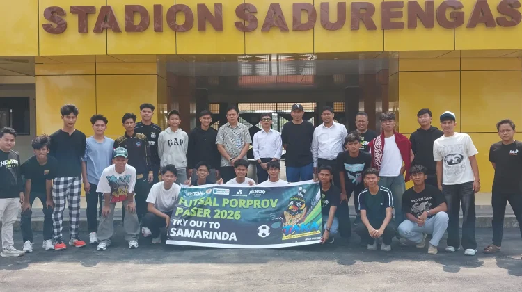 Bertolak ke Samarinda, Skuad Futsal Porprov Paser Jalani Program Try Out