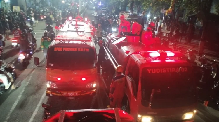 Kebakaran Rumah di Balikpapan Barat, Satu Rumah Terbakar dan Tiga Jiwa Terdampak
