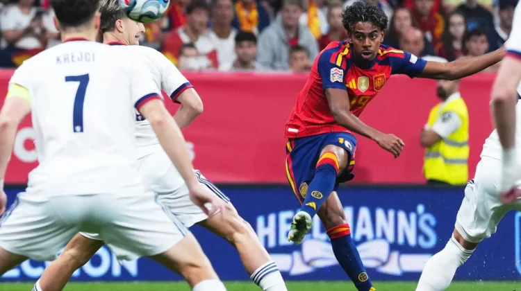 Lamine Yamal Bawa Spanyol Pertahankan Rekor Sempurna