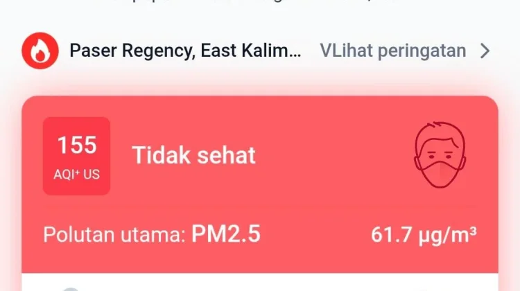 IQAir Catat Udara Balikpapan Tidak Sehat, Disdikbud Siapkan Dua Skenario Belajar