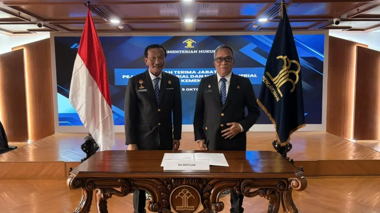 Pergantian Kakanwil, Program Kemenkum Kaltim Tetap Berlanjut