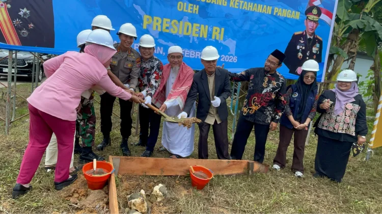 Polresta Balikpapan Bangun Pusat Gizi di Ponpes Hidayatullah