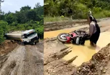 Warga Adukan Jalan Kutai Barat–Kutai Kartanegara Rusak di Halo RRI