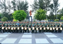 Pangdam VI/Mulawarman Beri Penghargaan Prajurit Berprestasi Nasional