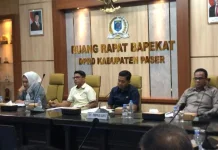 Komisi II DPRD Paser Gelar Raker Bahas Rencana Bisnis Bersama OPD