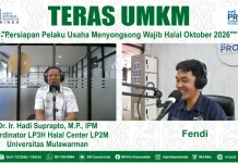 Persiapan Sertifikasi Halal UMKM Diminta Lengkapi NIB