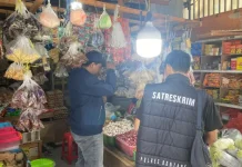 Satgas Pangan Polres Bontang Pantau Harga Bapokting