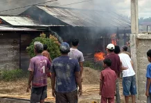 Kebakaran Rumah di Kongbeng Kutim, Lansia 75 Tahun Meninggal Dunia
