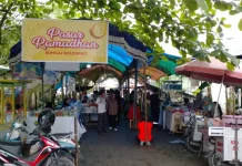 Pasar Ramadan Sungai Kledang Samarinda Ramai, UMKM Bergeliat jelang Berbuka
