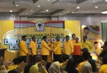 Terpilih Aklamasi, Ikhwan Antasari Kembali Nahkodai Golkar Paser
