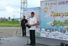 Buka Zakat Drive Through di Kampung Ramadan Temindung, Ini Pesan Andi Harun